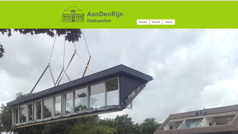 Website van AanDenRijn Dakkapellen