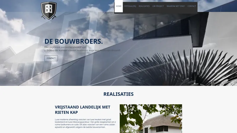 Website van Aannemer-debouwbroers