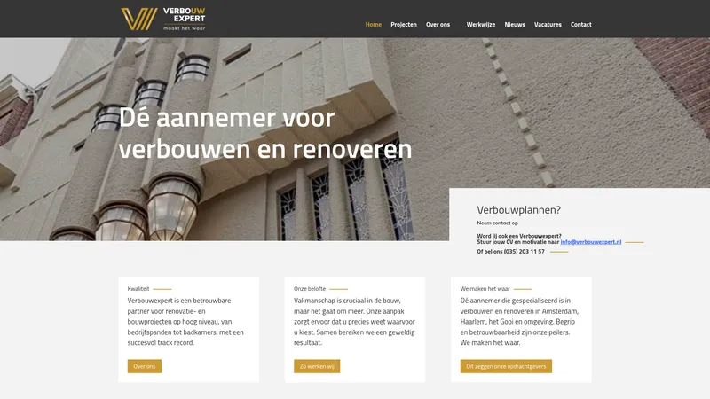 Website van Amsterdam e.o.