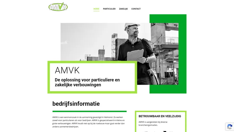 Website van Amvk