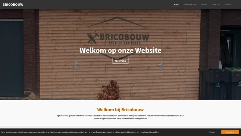 Website van Bricobouw