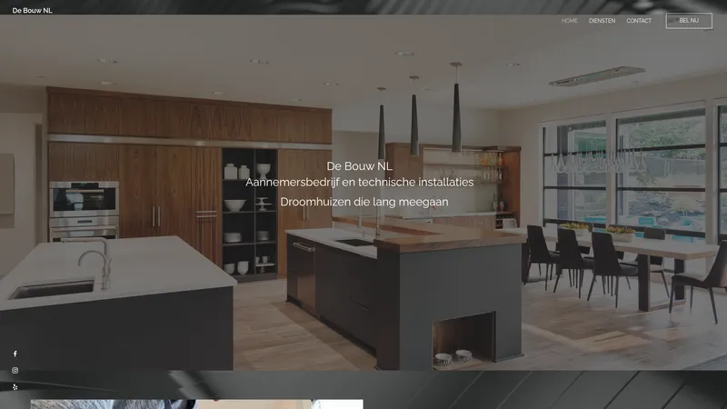 Website van De Bouw Pro