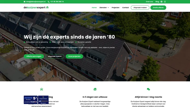 Website van Dekozijnenexpert