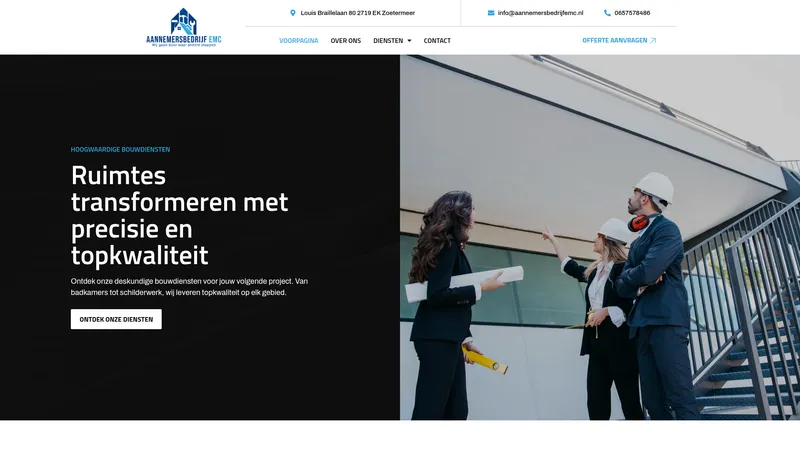 Website van EMC