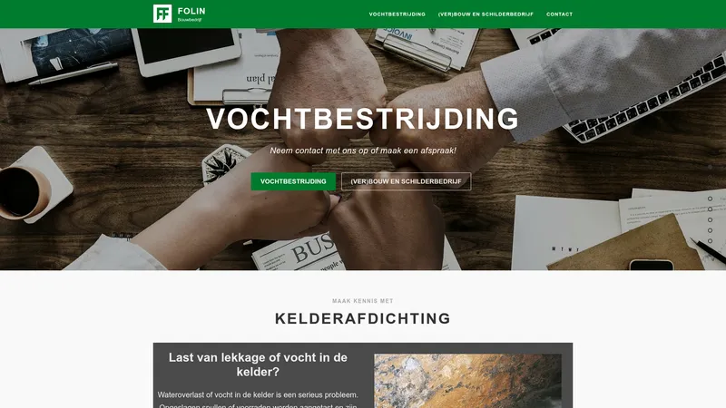 Website van Folin