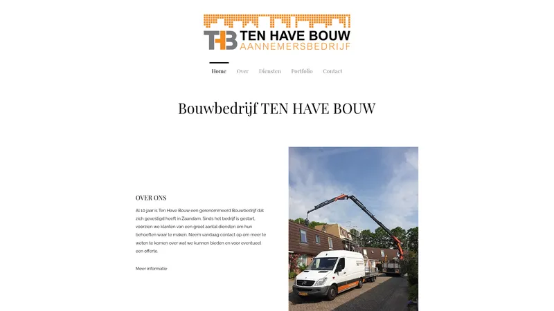 Website van Have Bouw Ten