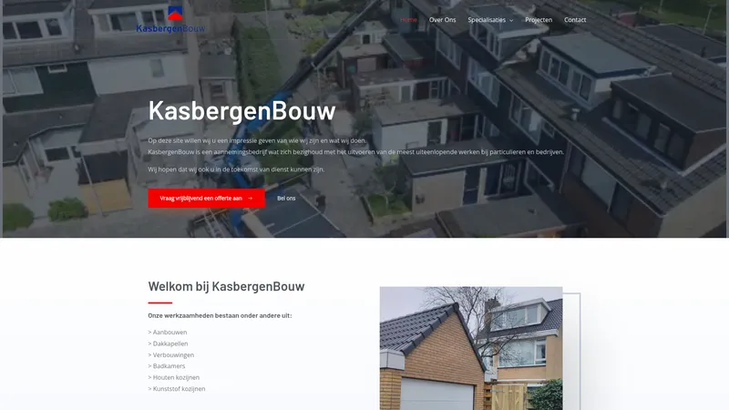Website van Kasbergenbouw