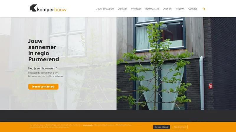 Website van Kemperbouw