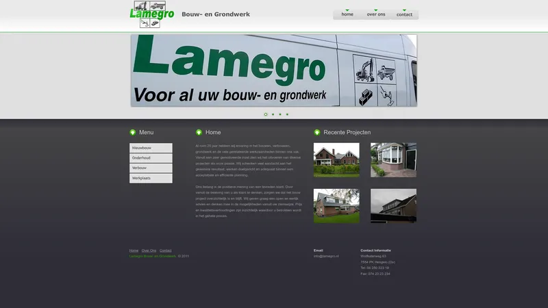 Website van Lamegro