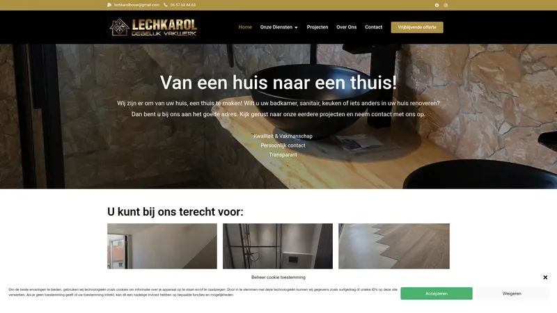 Website van LechKarol bouw