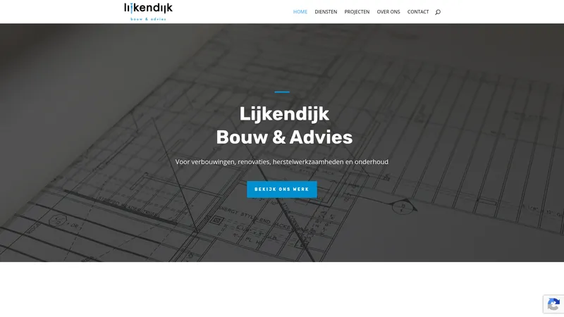 Website van Lijkendijk Bouw & Advies