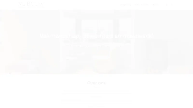 Website van M.j. Bouw Bv