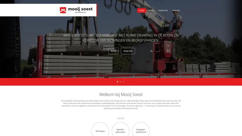 Website van Mooij-Soest B.V.