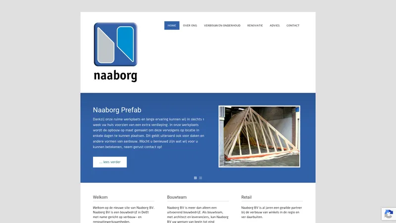 Website van Naaborg B.V.
