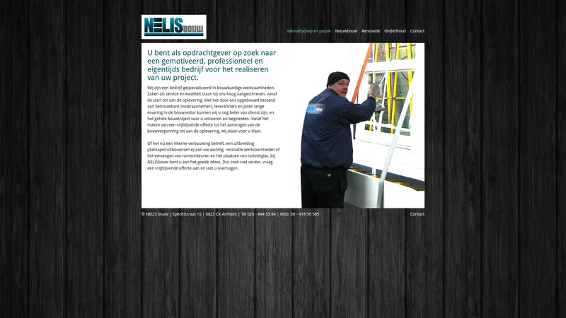 Website van Nelisbouw