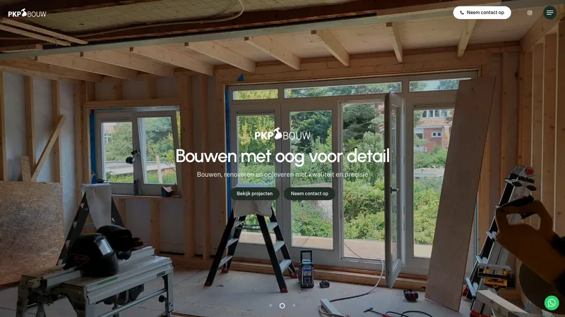 Website van Pkpbouw