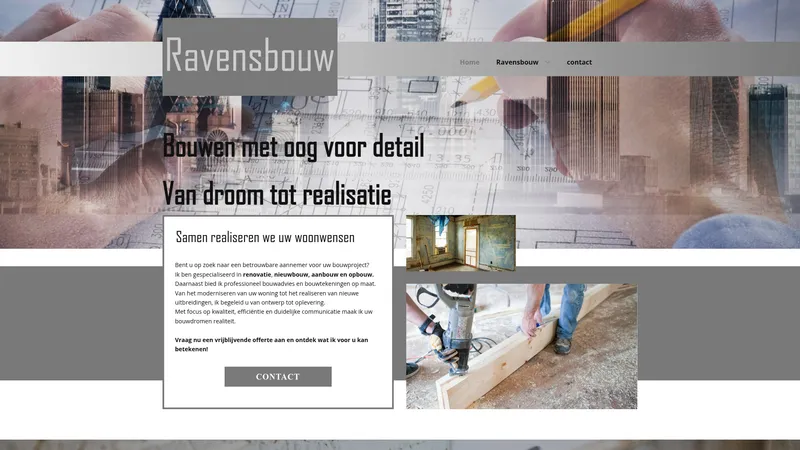 Website van Ravensbouw