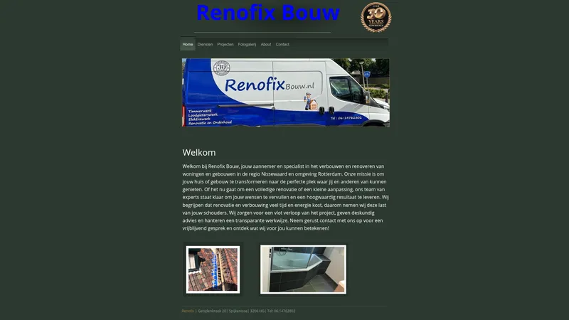 Website van Renofix