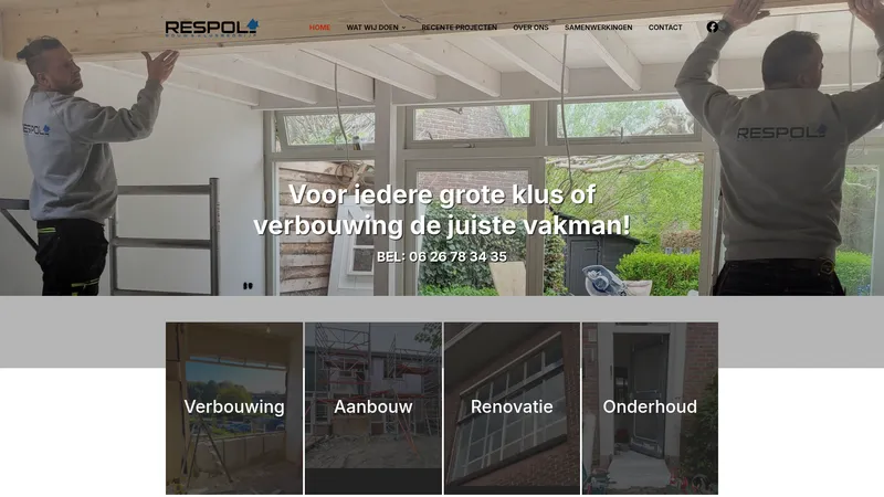 Website van Respol