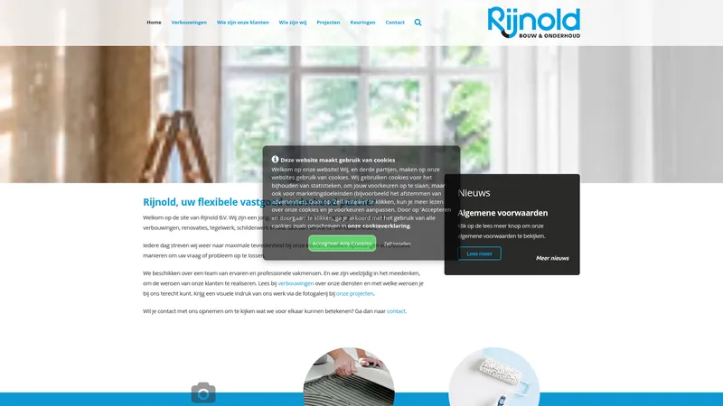 Website van Rijnold bv