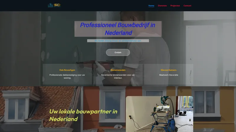 Website van Salem Deluxe