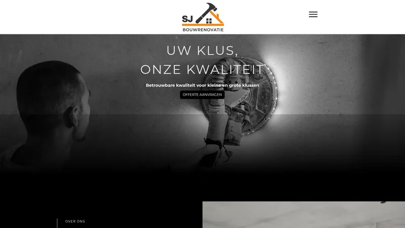 Website van SJ bouwrenovatie