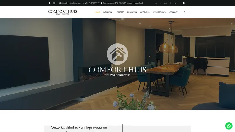 Website van VIKO | Bouw & Renovatie