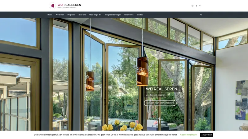 Website van Wij-realiseren